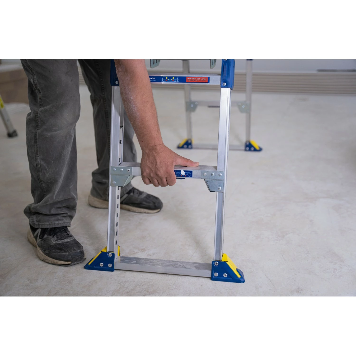 Little Jumbo 1299379024  Pro Linking-platform telescopisch werkbordes - AP2030L  - 360 x 1170mm - 136kg-image
