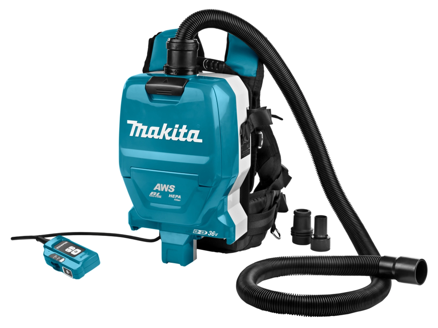 Makita DVC265ZXU 36V (2x 18) Li-Ion accu rugstofzuiger body - koolborstelloos-image