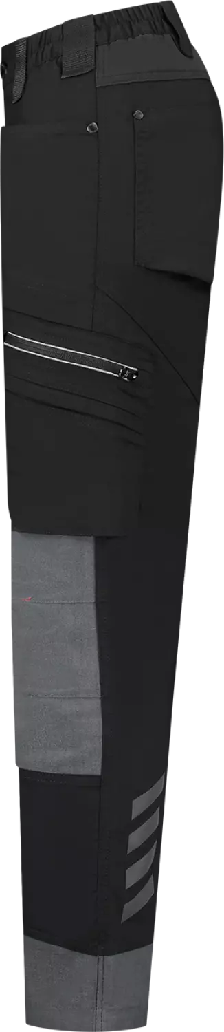 Workman 90651 STRETCH Worker Werkbroek P2S Dames - Zwart - Maat 36 (28/31)-image