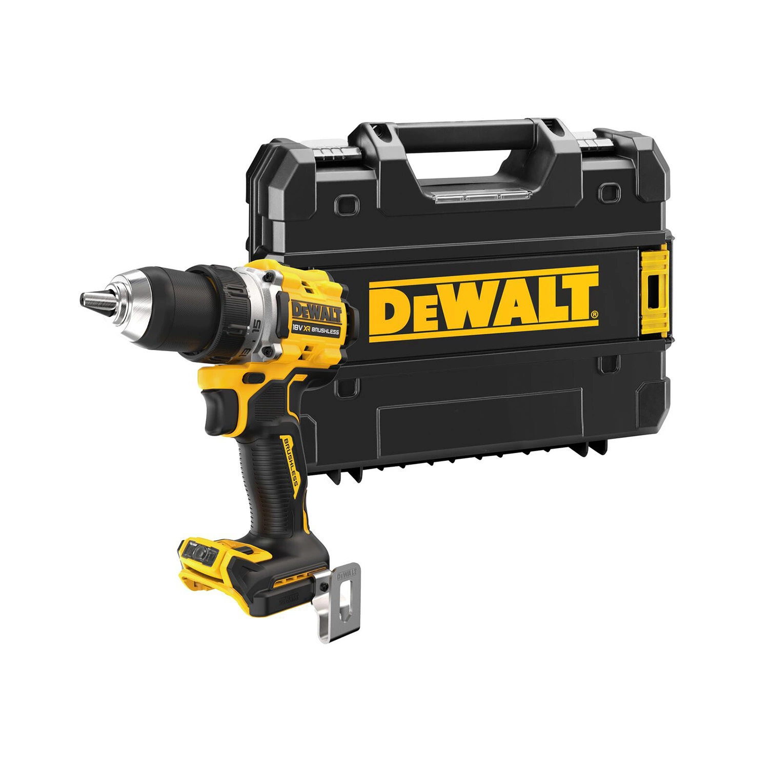 DeWALT DCD800NT-XJ 18V Li-ion XR accu Schroef-/boormachine body in TSTAK - koolborstelloos-image