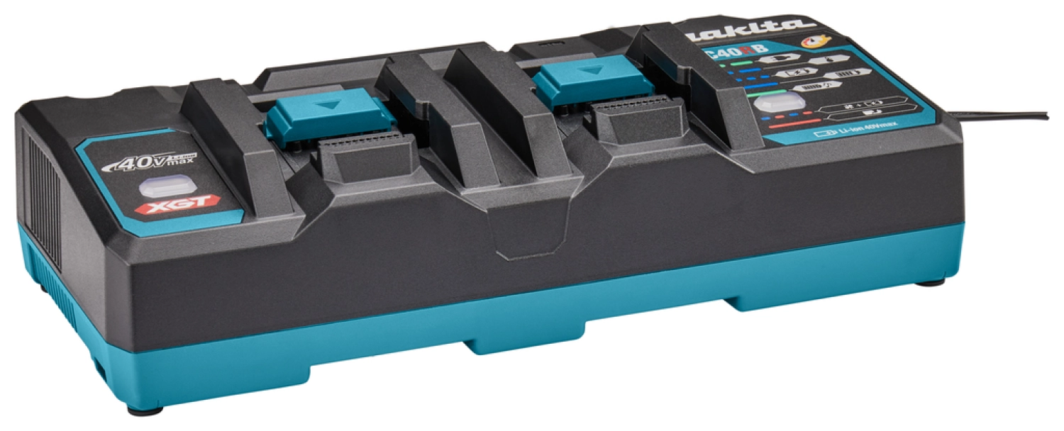 Makita DC40RB XGT 40V Max Li-ion accu duosnellader - 191N09-8-image