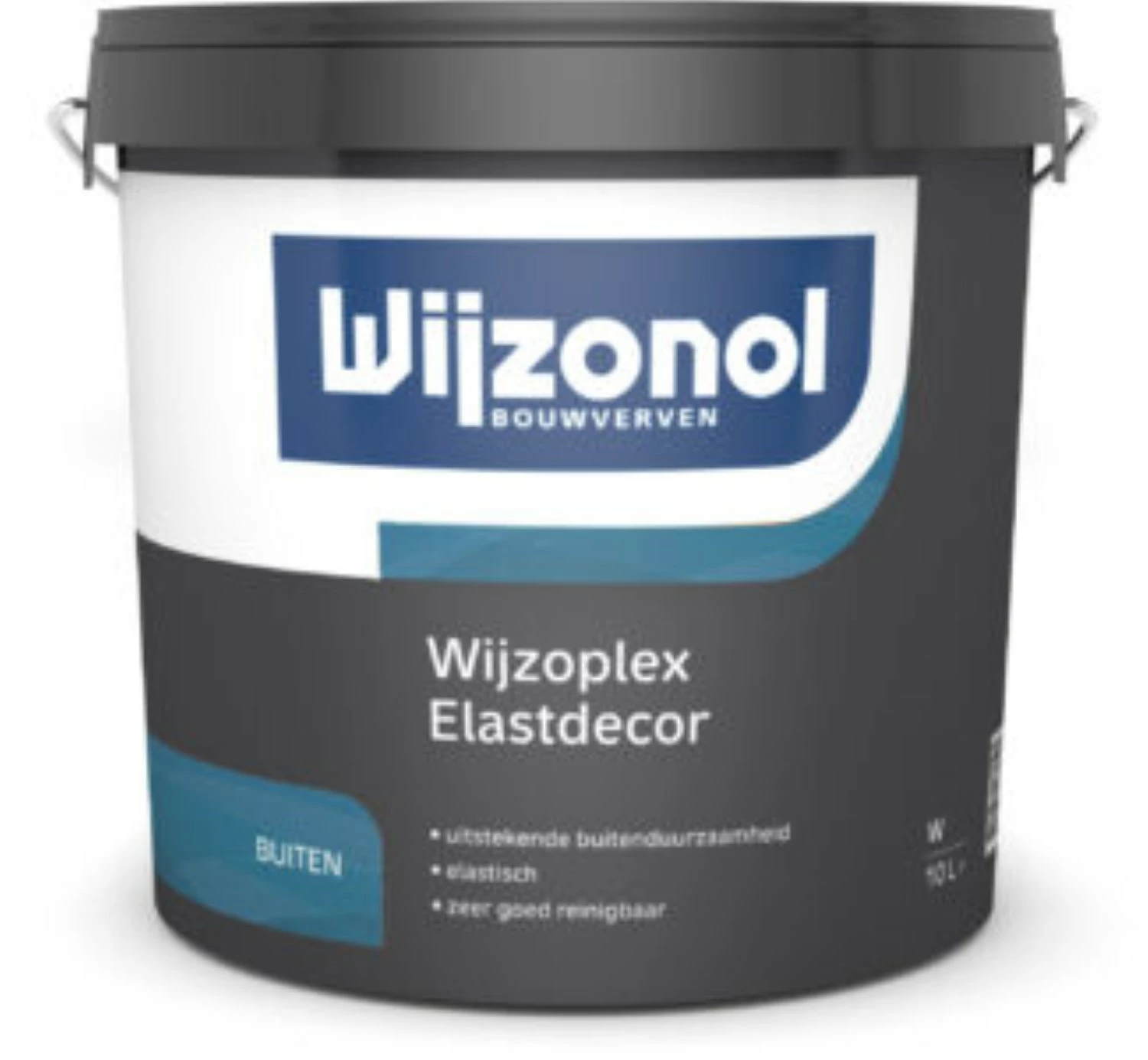 Wijzonol WIJZOPLEX ELASTDECOR WIT 10L-image