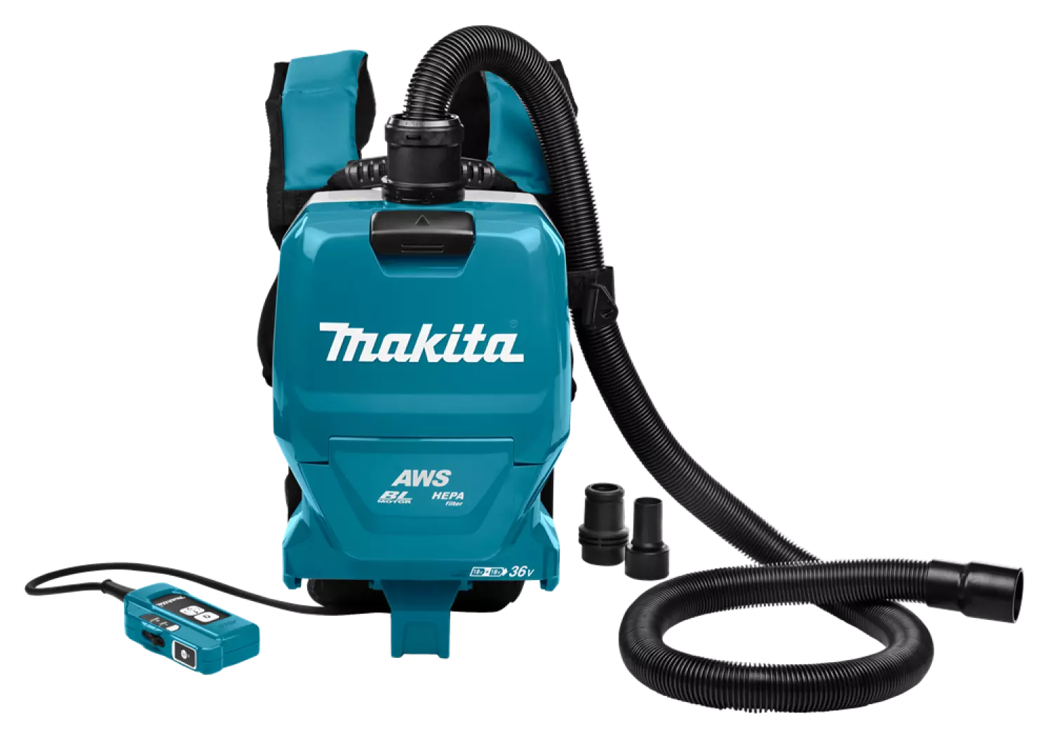 Makita DVC265ZXU 36V (2x 18) Li-Ion accu rugstofzuiger body - koolborstelloos-image