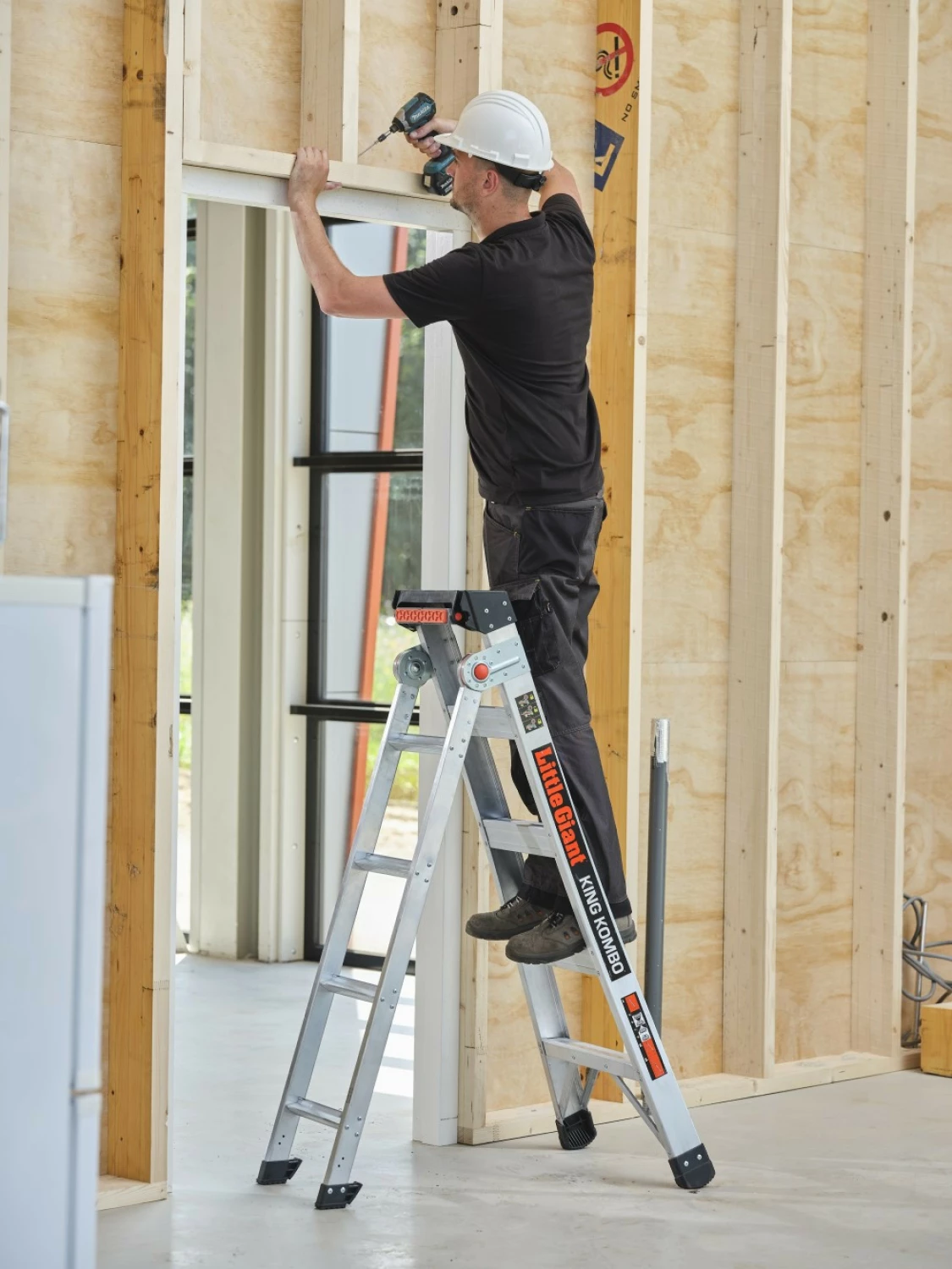 Altrex 503075 King Kombo 3 in 1 multifunctionele trap 5 + 3 treden-image