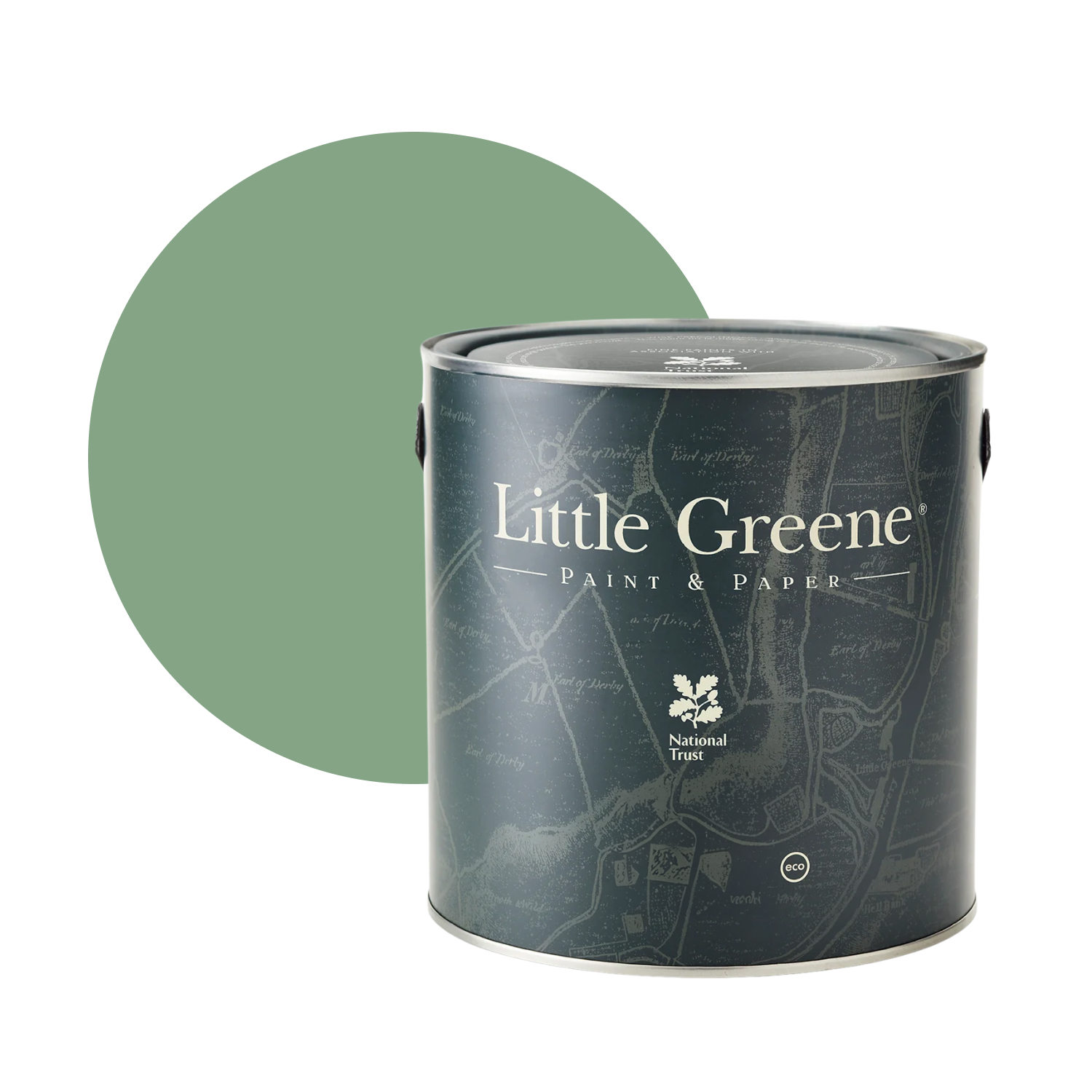 Little Greene Intelligent Matt Emulsion - Aquamarine Deep No. 198 - 2,5L-image
