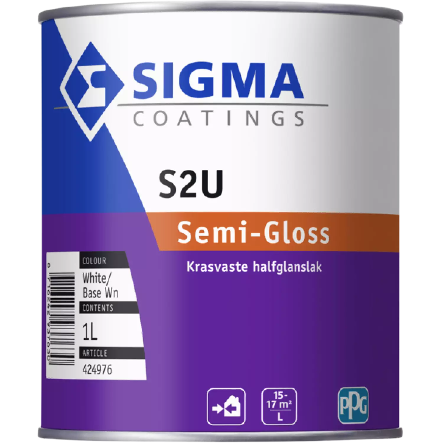 Sigma S2U Semi-Gloss - op kleur gemengd - 1 L-image