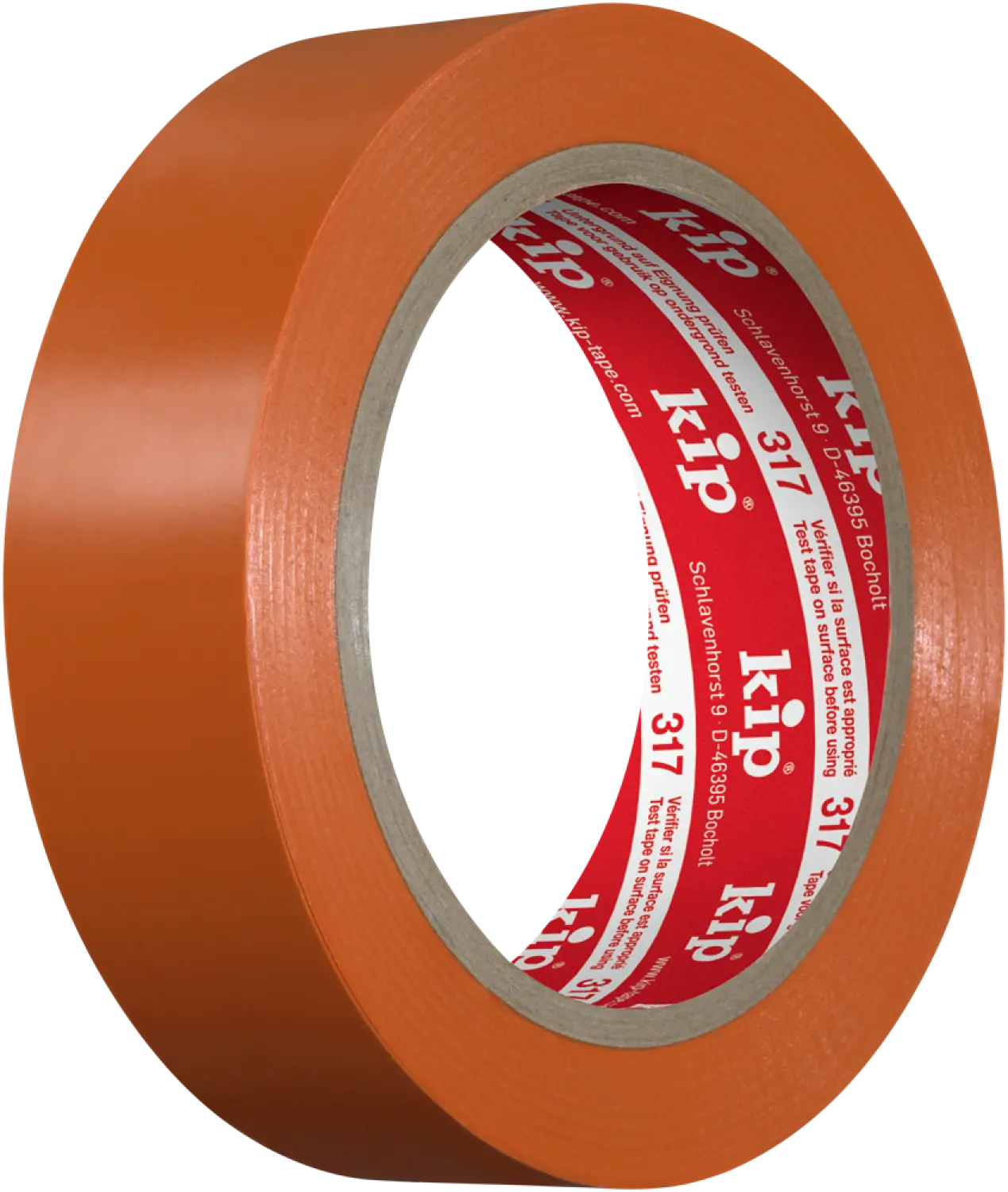 Kip Tape 317-63 PVC-masking tape Premium Plus - Glad - Oranje - 30mm x 33m