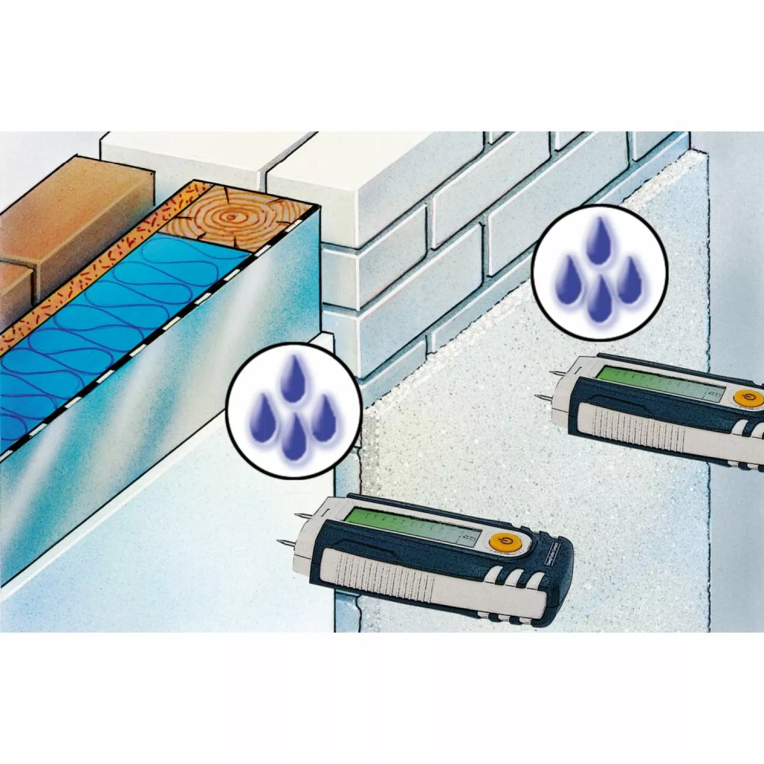 Laserliner DampFinder Compact Vochtigheidsmeter-image