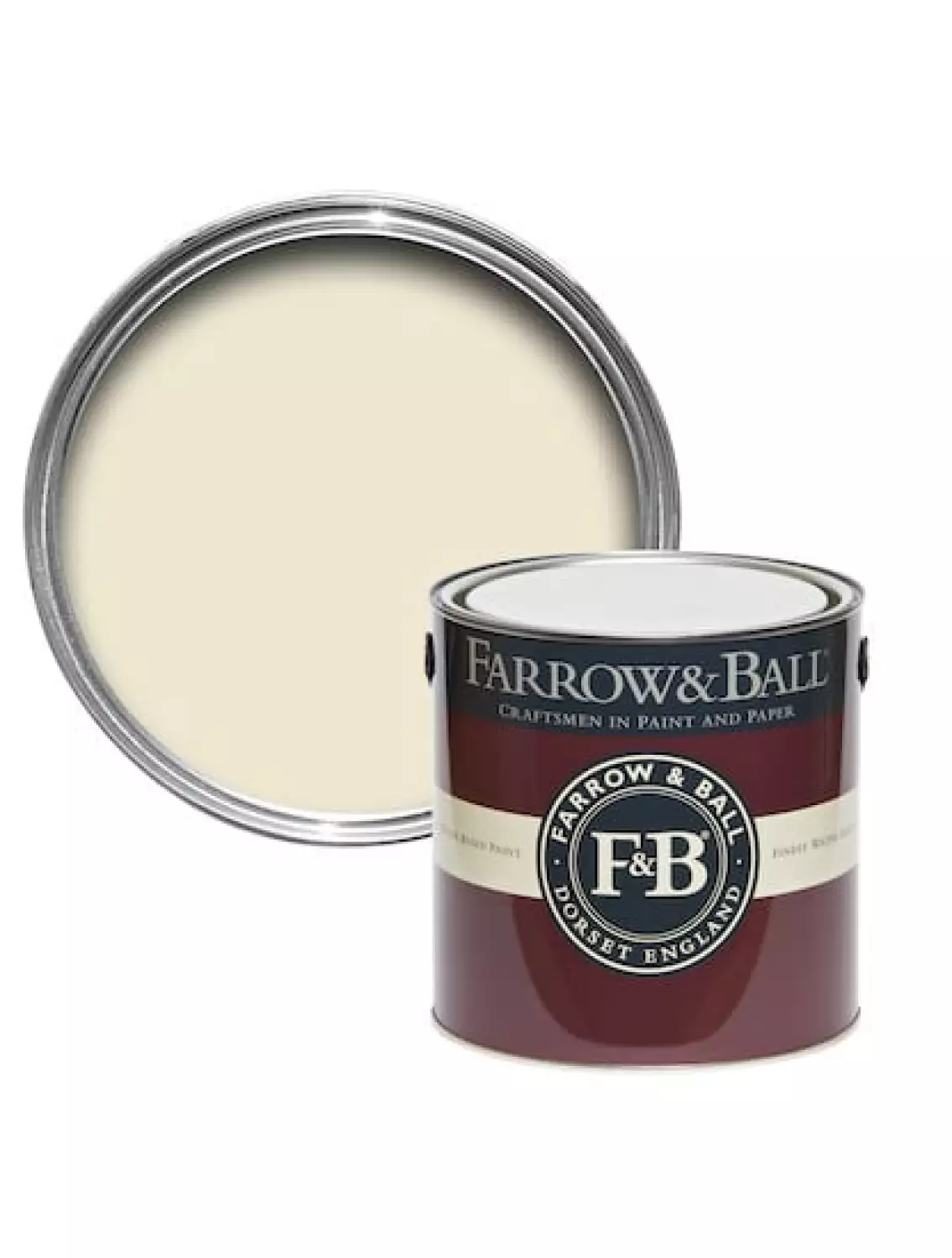 Farrow & Ball Flat Eggshell White Tie No.2002 - 750ml-image