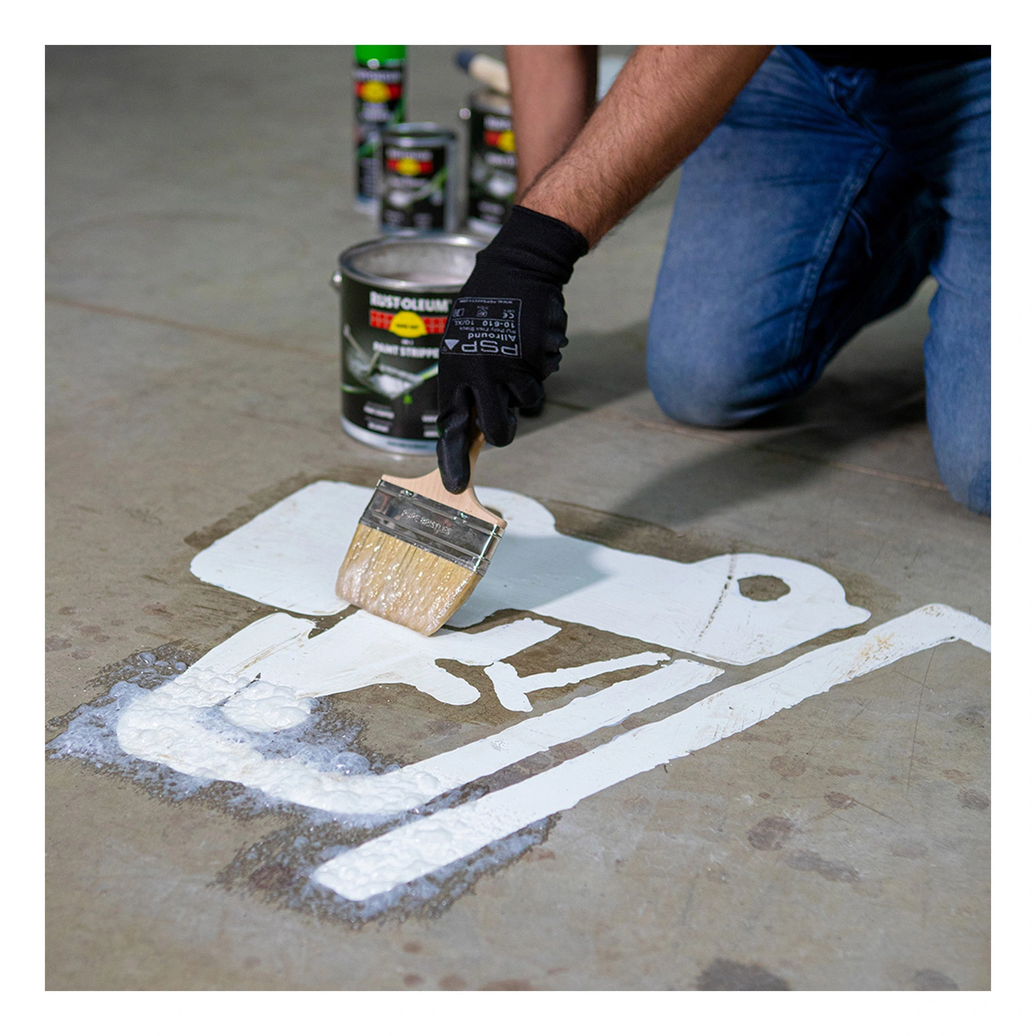 Rust-Oleum Verfafbijt - transparant - 2,5L