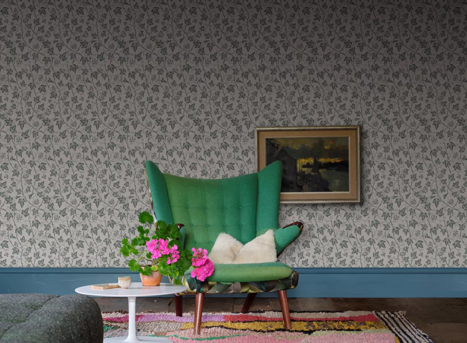 Farrow & Ball Flat Eggshell De Nimes No.299 - 5L-image