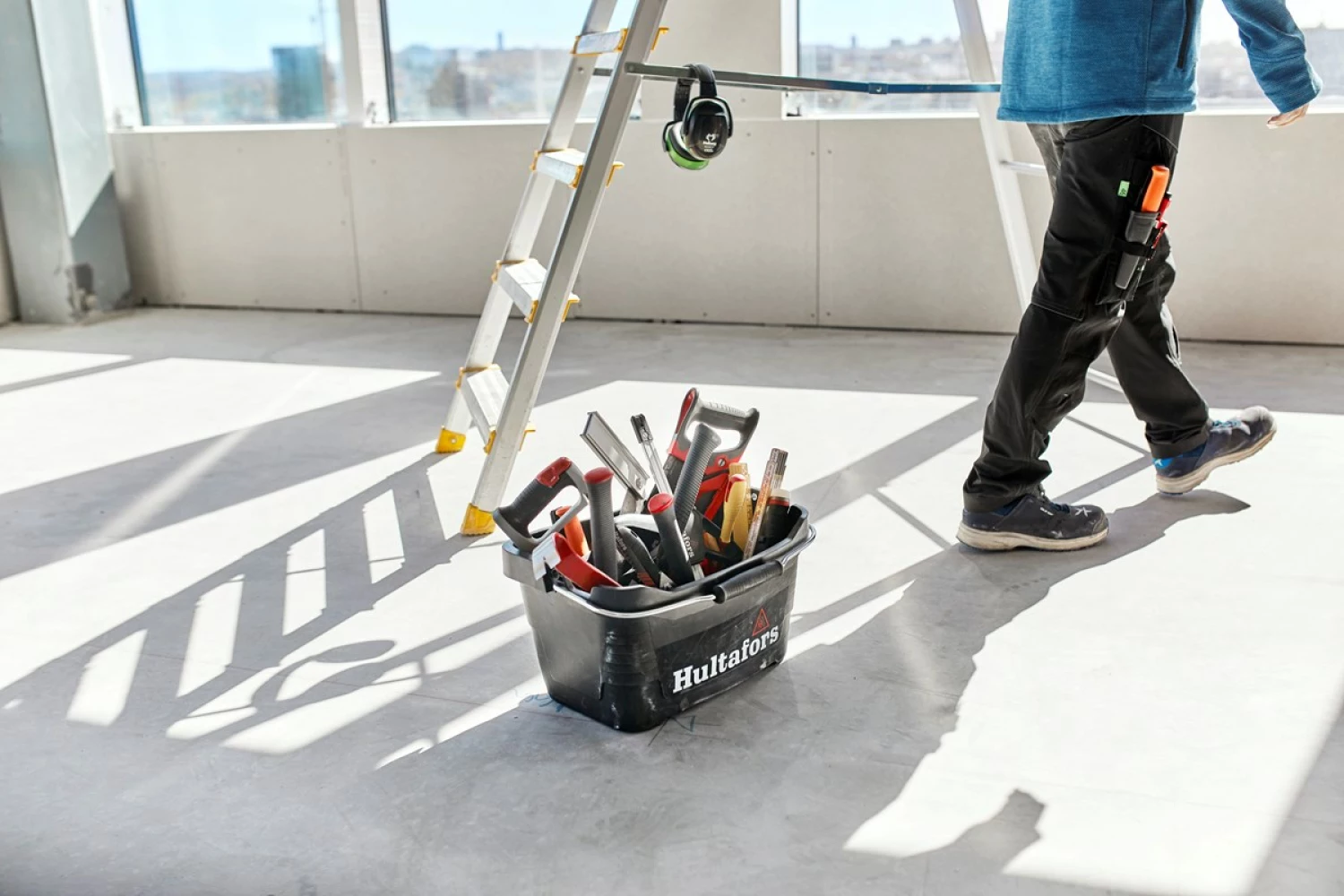 Hultafors TB-15 Tool Bucket Gereedschapsemmer - 15L - Zwart-image