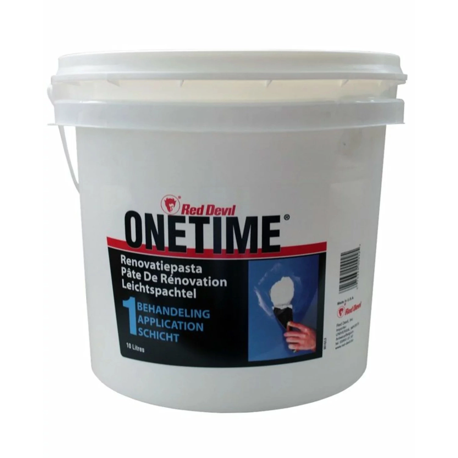 Red Devil ONETIME - wit - 4L-image