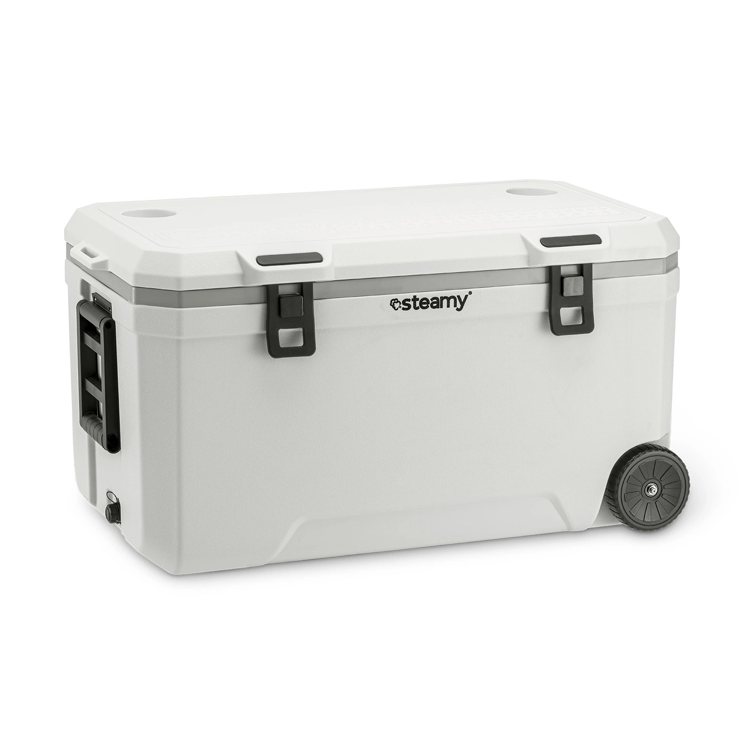 Steamy SCM120W Marine 120 Koelbox op wielen - 120L - Wit-image