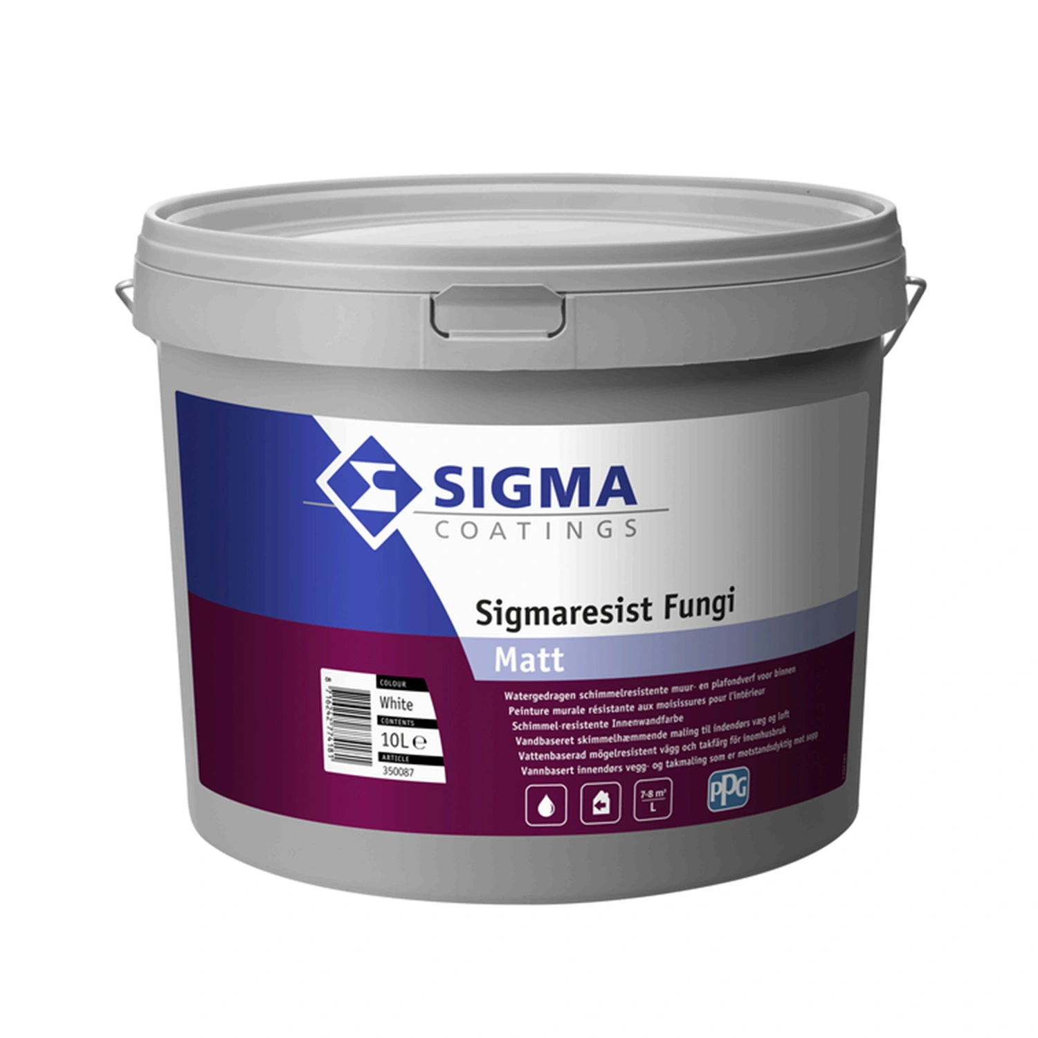 Sigma Sigmaresist Fungi - Op kleur gemengd - 10 L