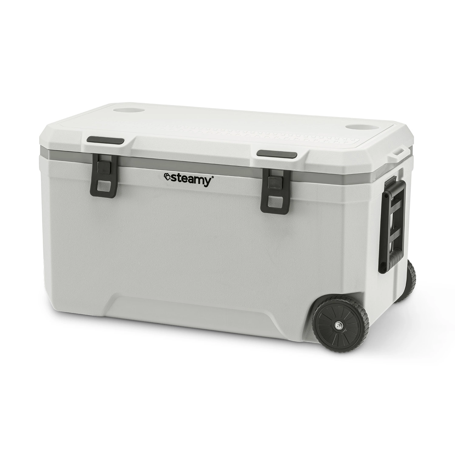 Steamy SCM120W Marine 120 Koelbox op wielen - 120L - Wit-image