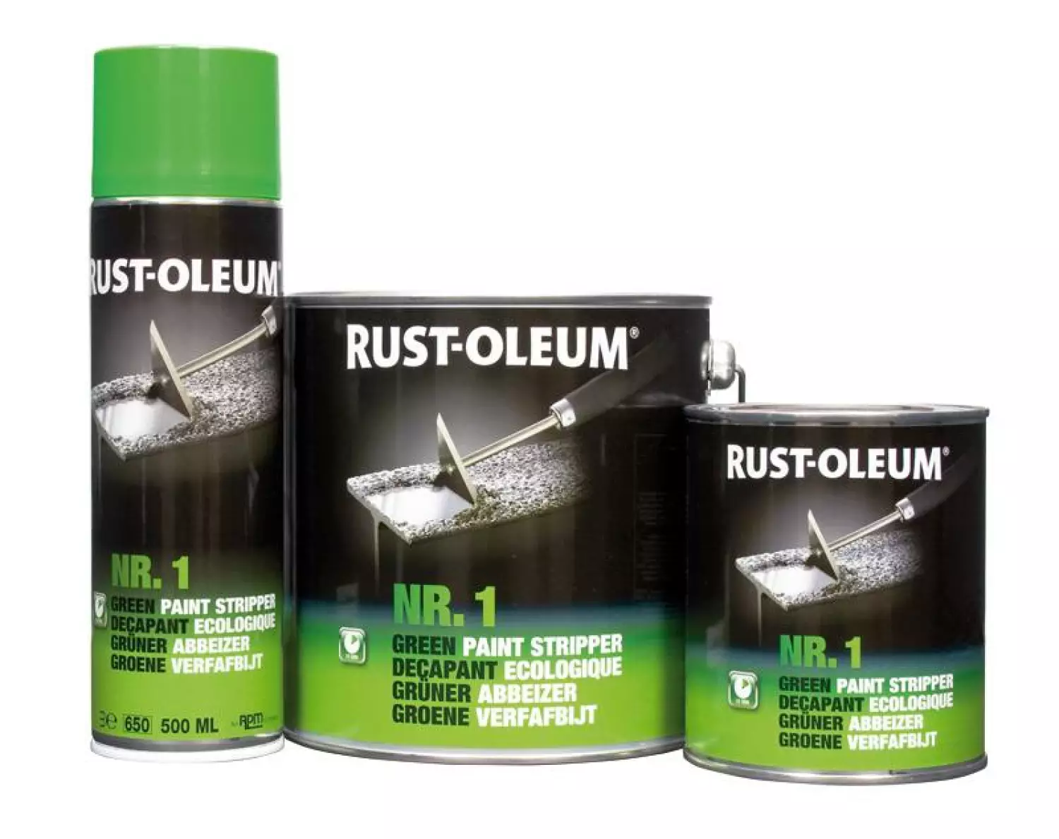 Rust-Oleum Verfafbijt Spuitbus - transparant - 0,5L-image