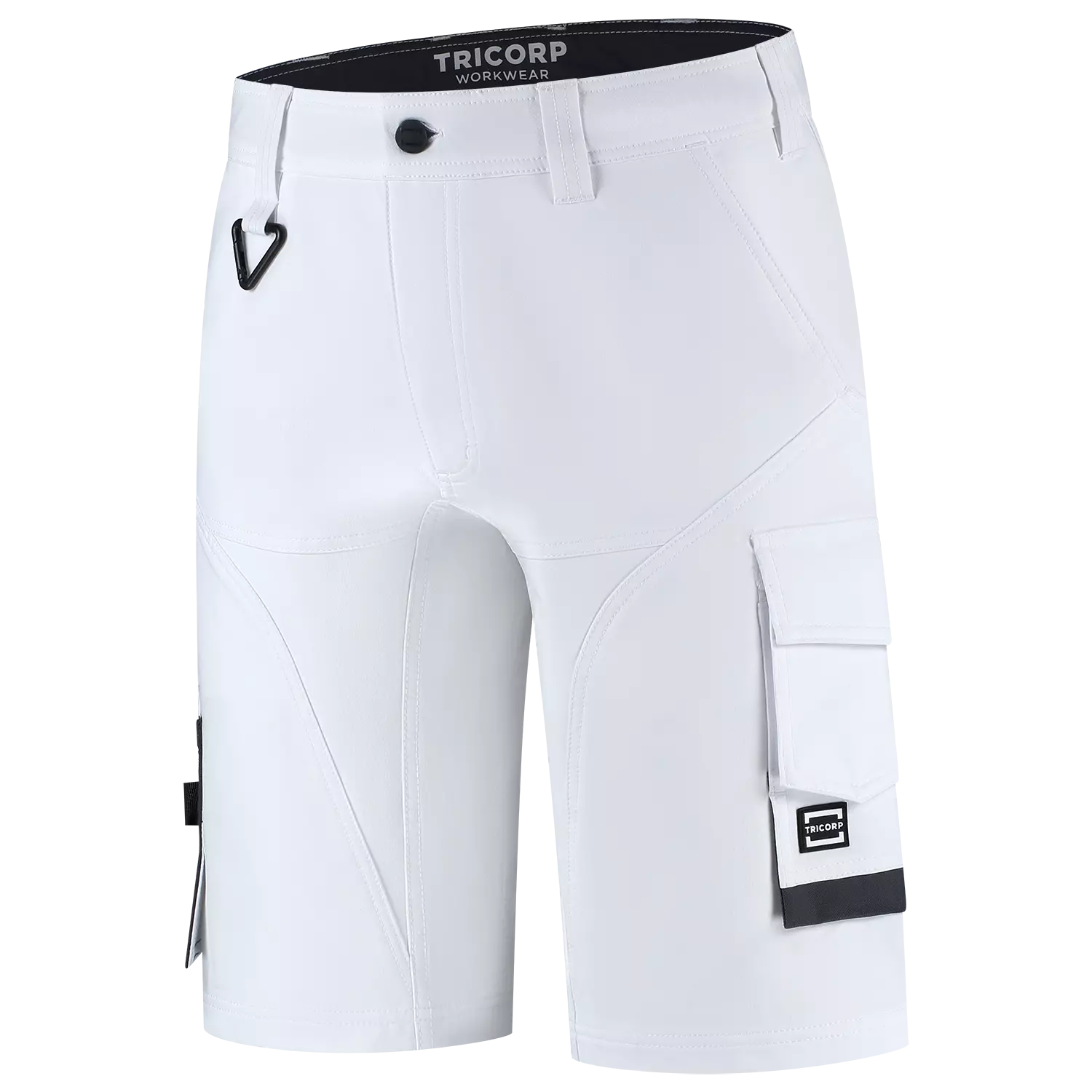 Tricorp 506116 Werkbroek 4-Way Stretch Redefined Kort - White - 60