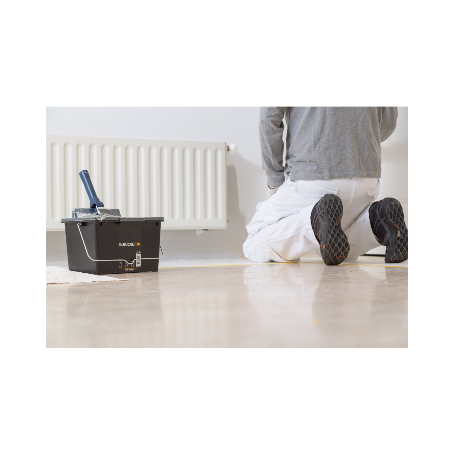 Go!Paint Roll And Go Verfemmer - 18cm Roller-image